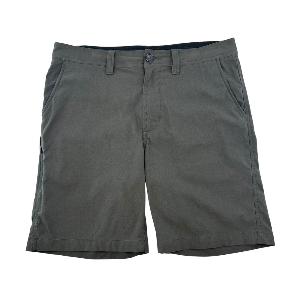 PRANA Men's Recycled Nylon Hiking Shorts • 33 • gray • gorpcore casual outdoors